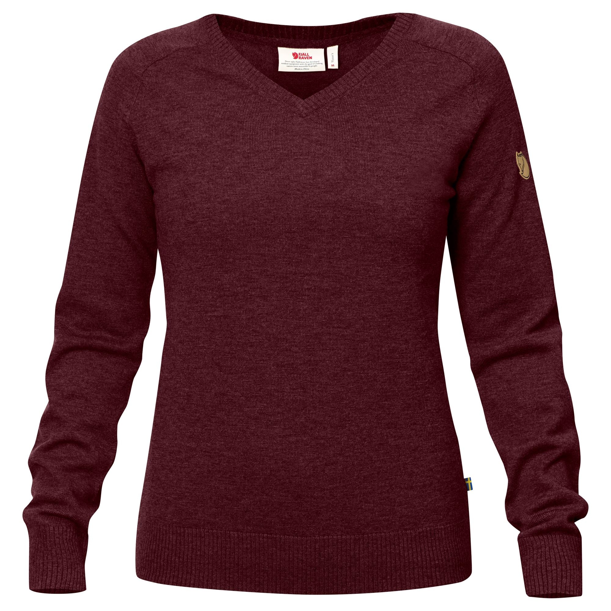 W Sormland V Neck Sweater Fresh Tracks Outdoors