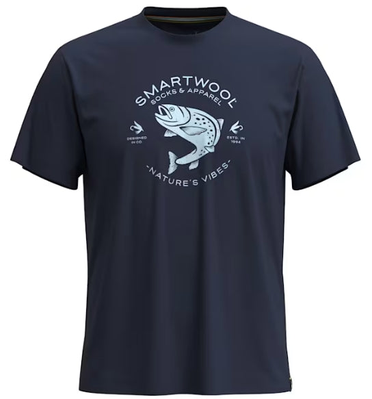 Trout Fishing Short Sleeve Graphic Tee - Men's