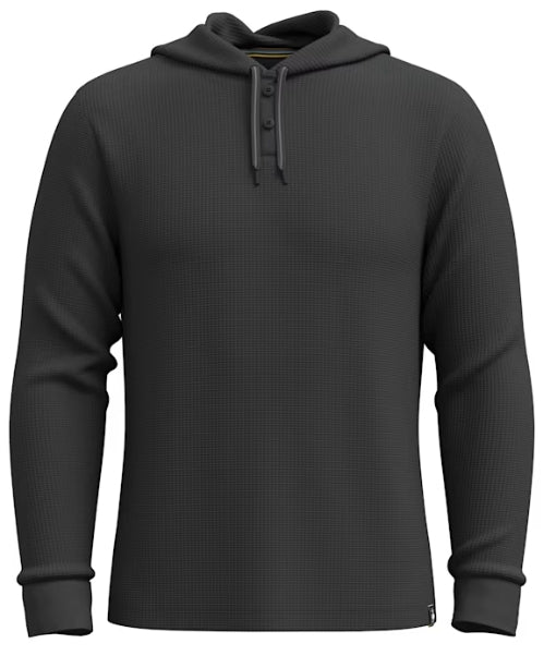 Waffle Henley Hoodie - Men's