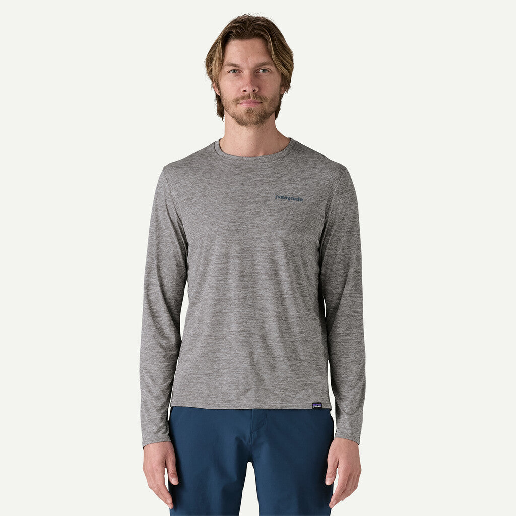 Men's Long-Sleeved Capilene® Cool Daily Graphic Shirt - Waters