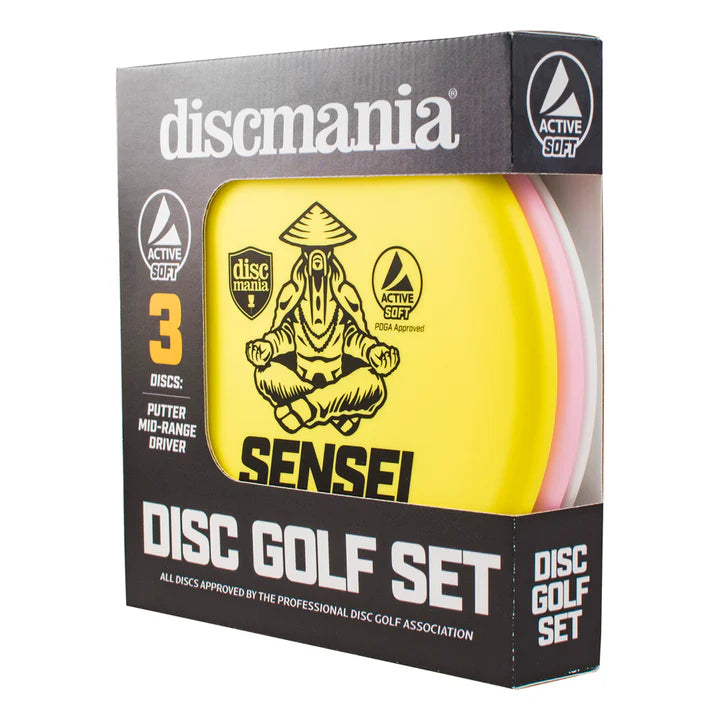 Discmania Starter Set - Active Soft - 3 Piece Set