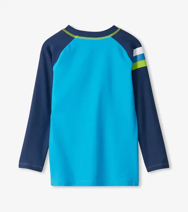 Malibu Blue Long Sleeve Rashguard