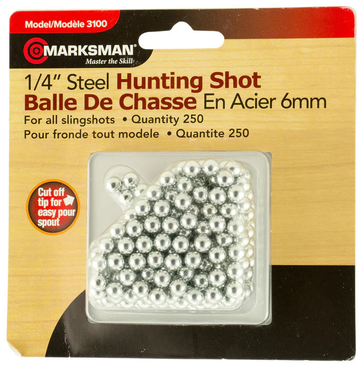 1/4" Steel Shot 250 Count