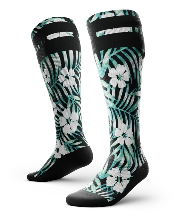 Evergreen Knee High Compression Socks - Unisex