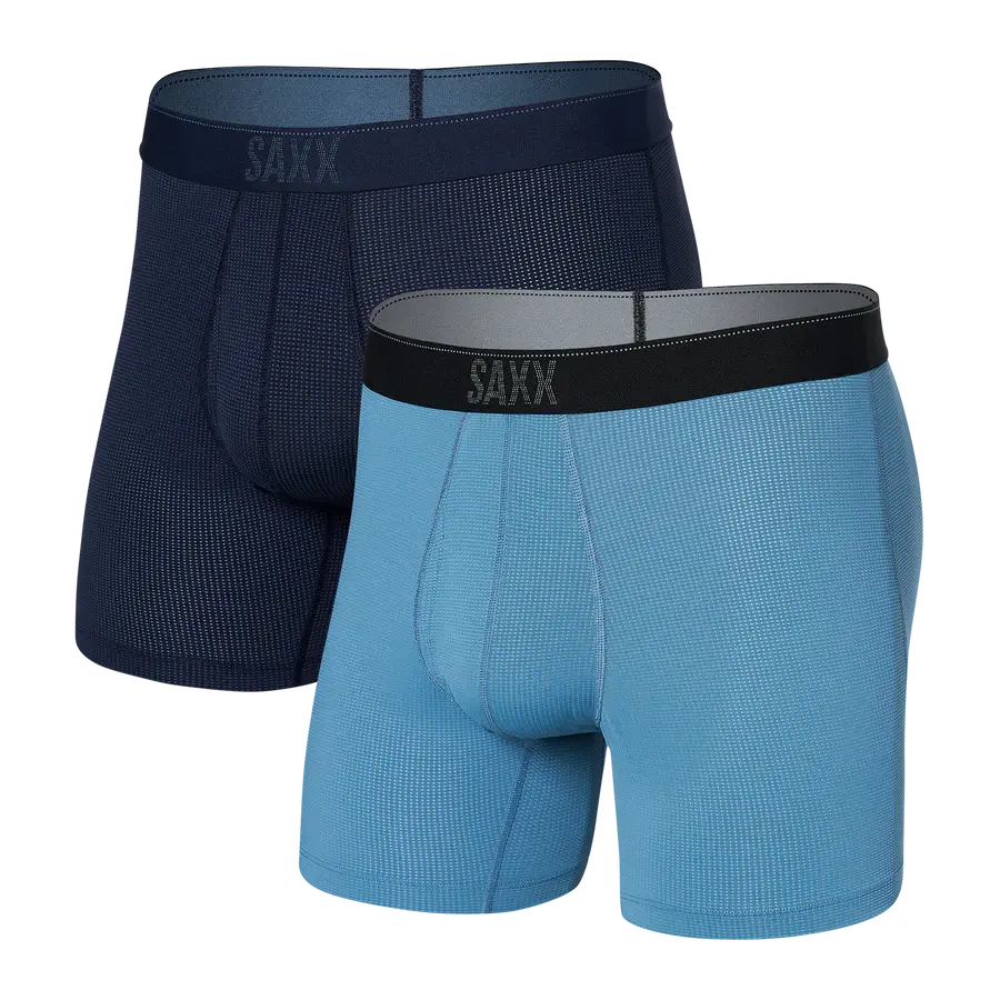 Quest Quick Dry Mesh Boxer Brief 2pk