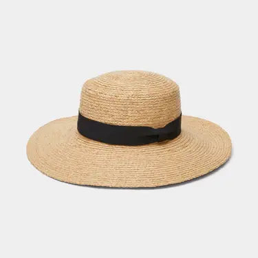 Raffia Wide Brim Hat - Unisex