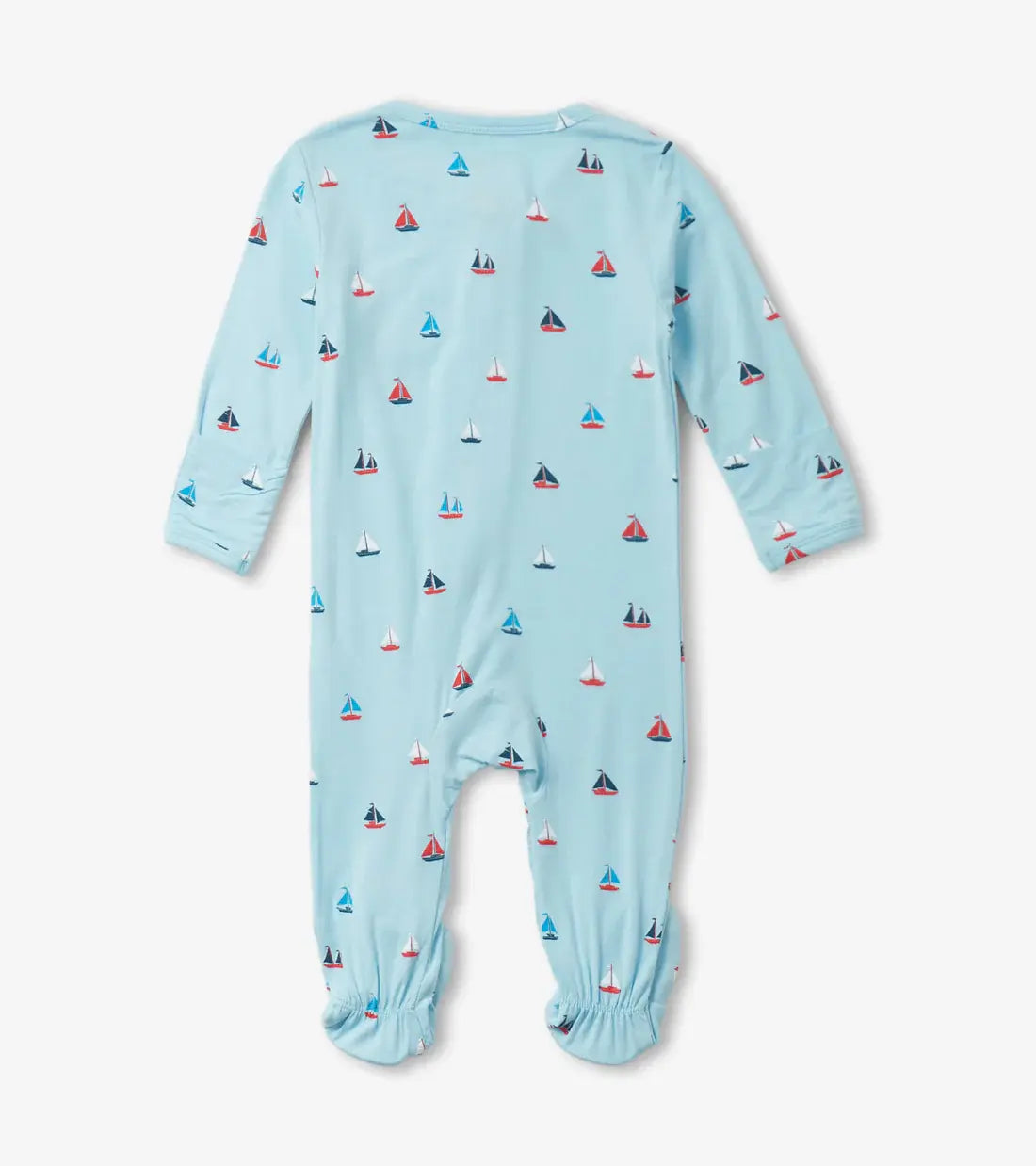 Tiny Sailboats Bamboo Coverall