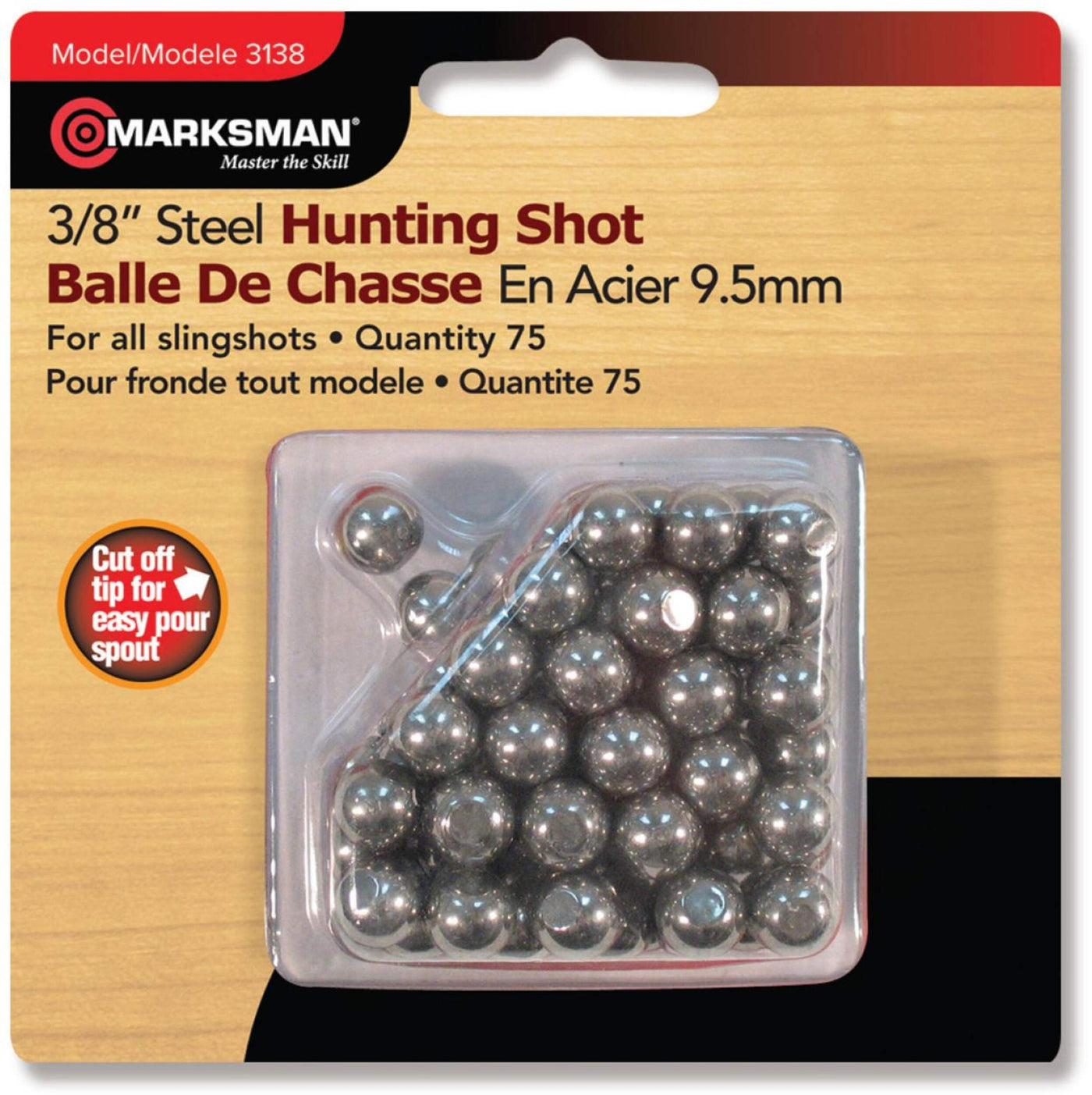 3/8" Steel Shot 75 Count