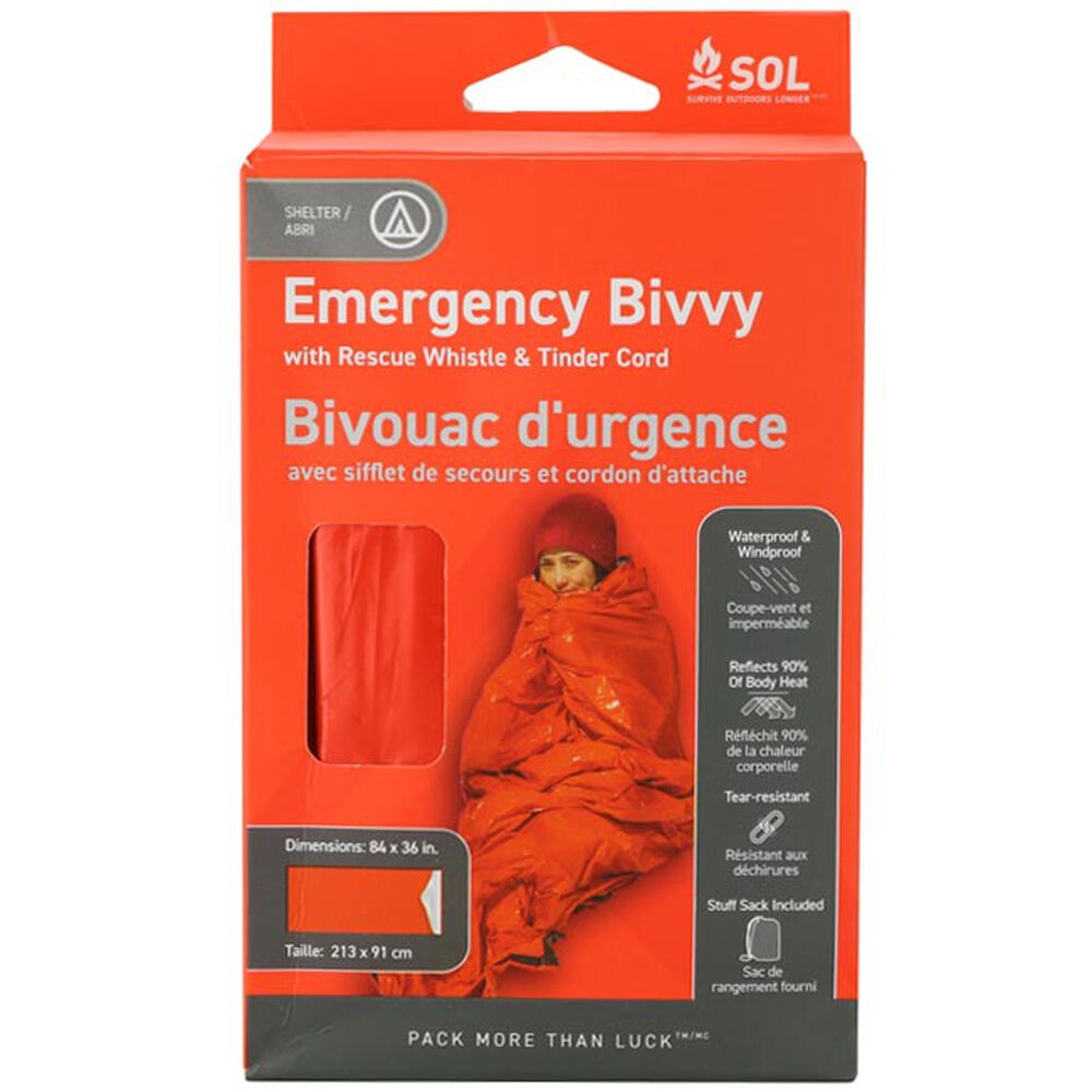 Emergency Bivvy with Rescue Whistle