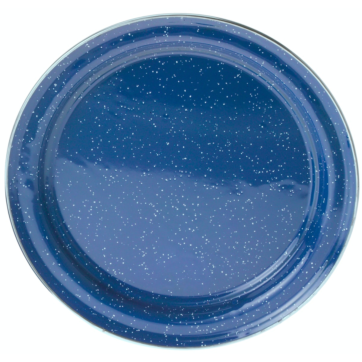 Plate Stainless Rim BLUE