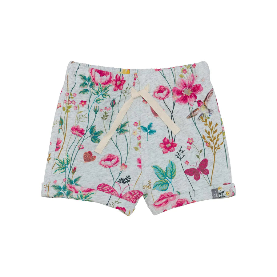 Printed French Terry Short