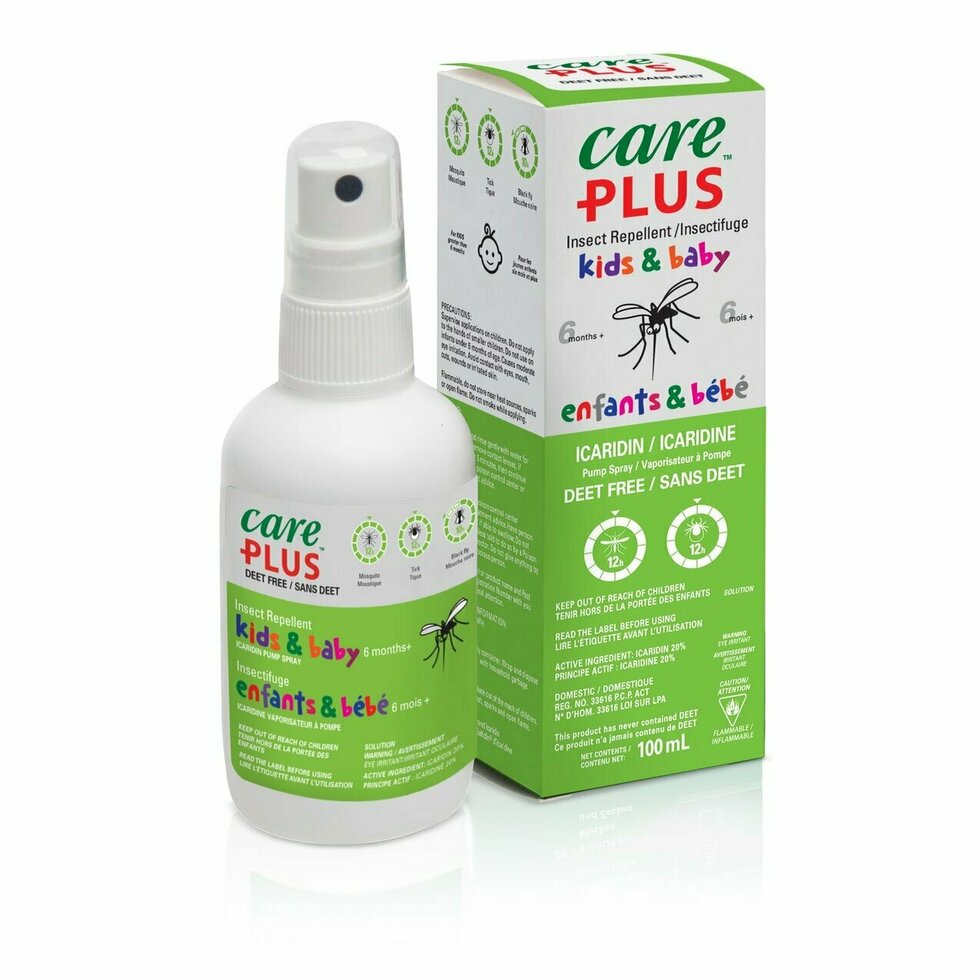 Icaridin 20% Insect Repellent Spray - Baby and Kids