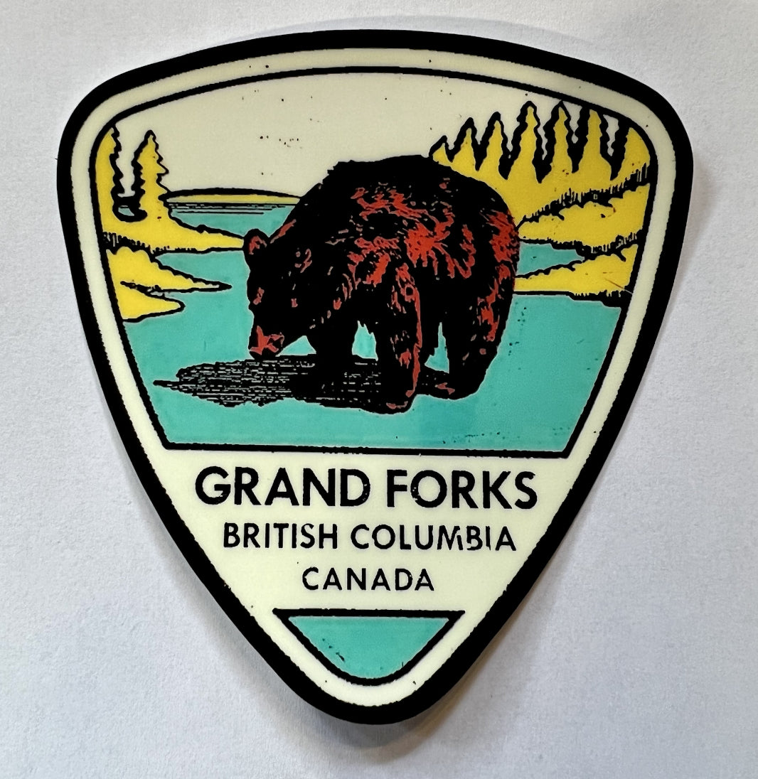 Grand Forks Bear Sticker